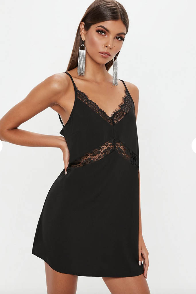 Robe noire Missguided - Vêtements Robe noire Missguided - Vêtements